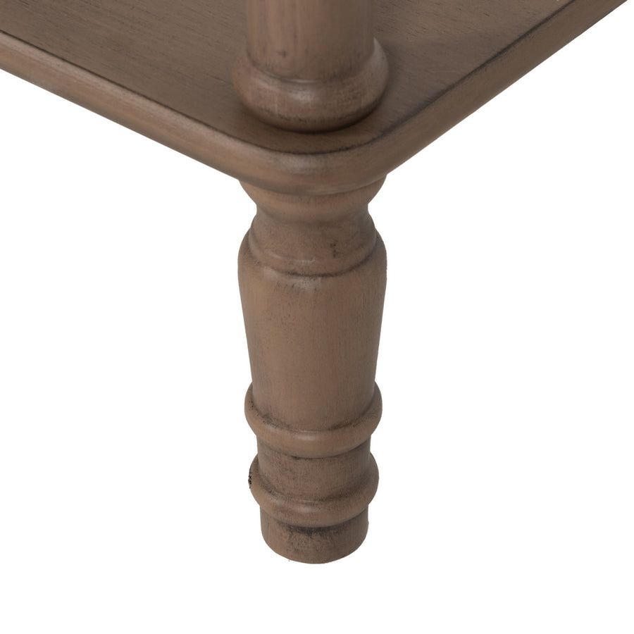 CONSOLA MARRÓN DM-MADERA 71 X 30 X 71 CM