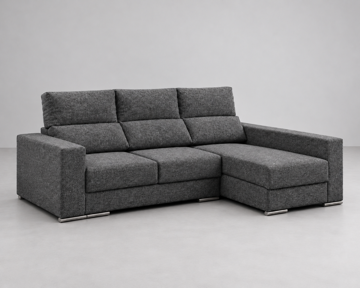 Chaise longue Morena — Edi Marengo derecha — Vista 3/4 derecha