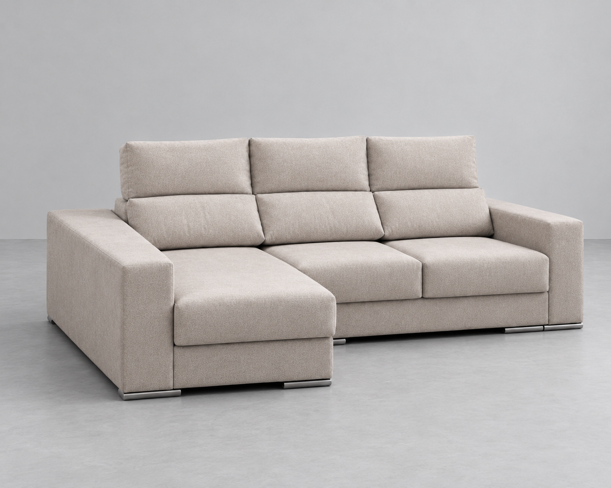 Chaise longue Morena — N002 izquierda — Vista 3/4 izquierda