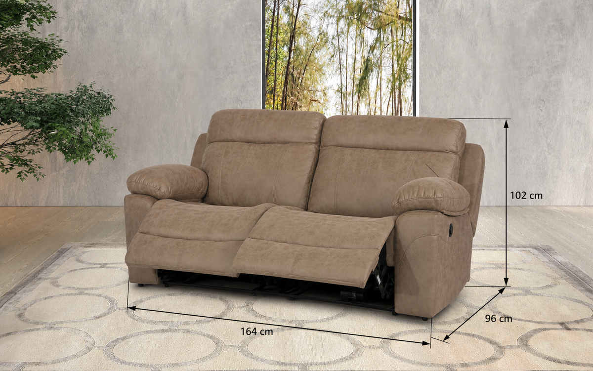 Ficha de medidas Menfis 164 x 96 x 102 cm
