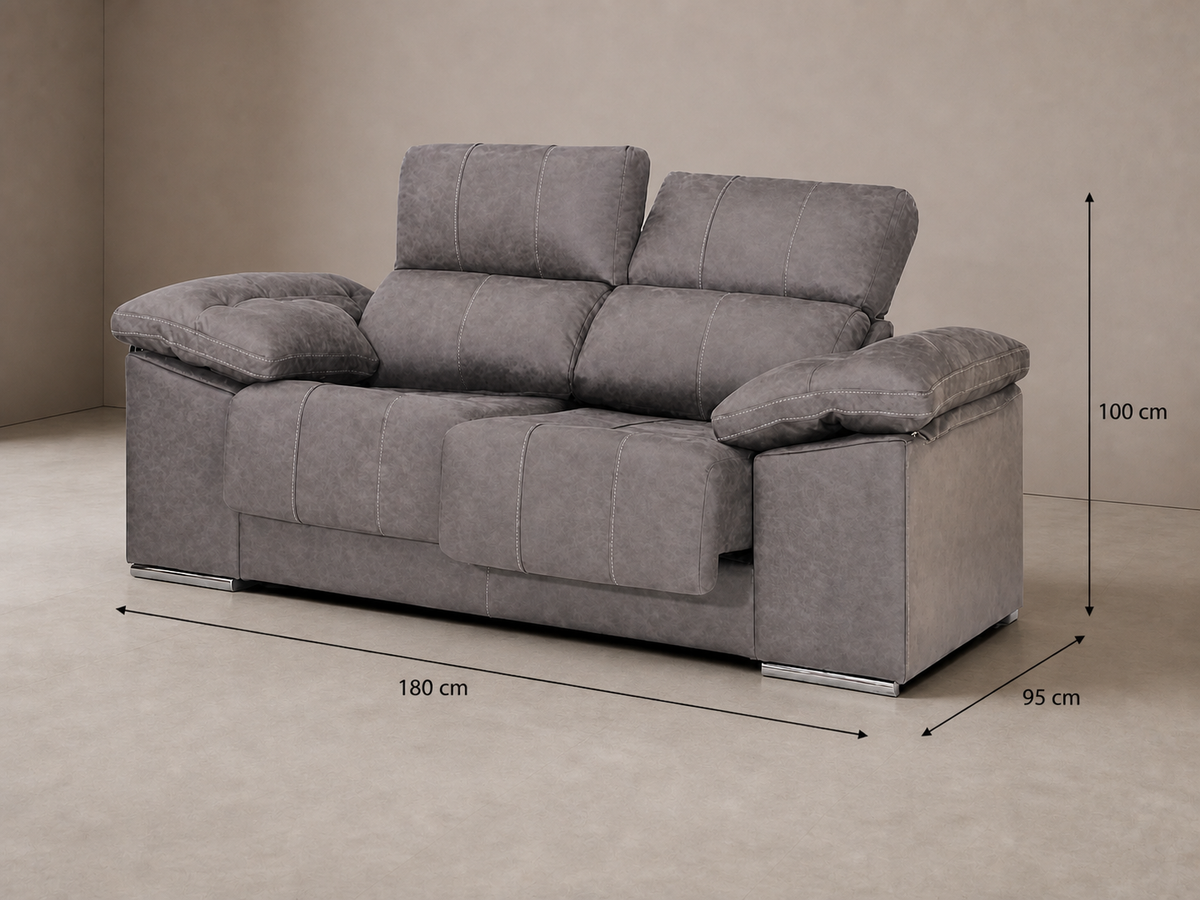 Guía de medidas de Toyota 2-seater sofa