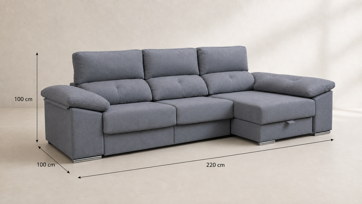 Sofá Chaise Longue Golf