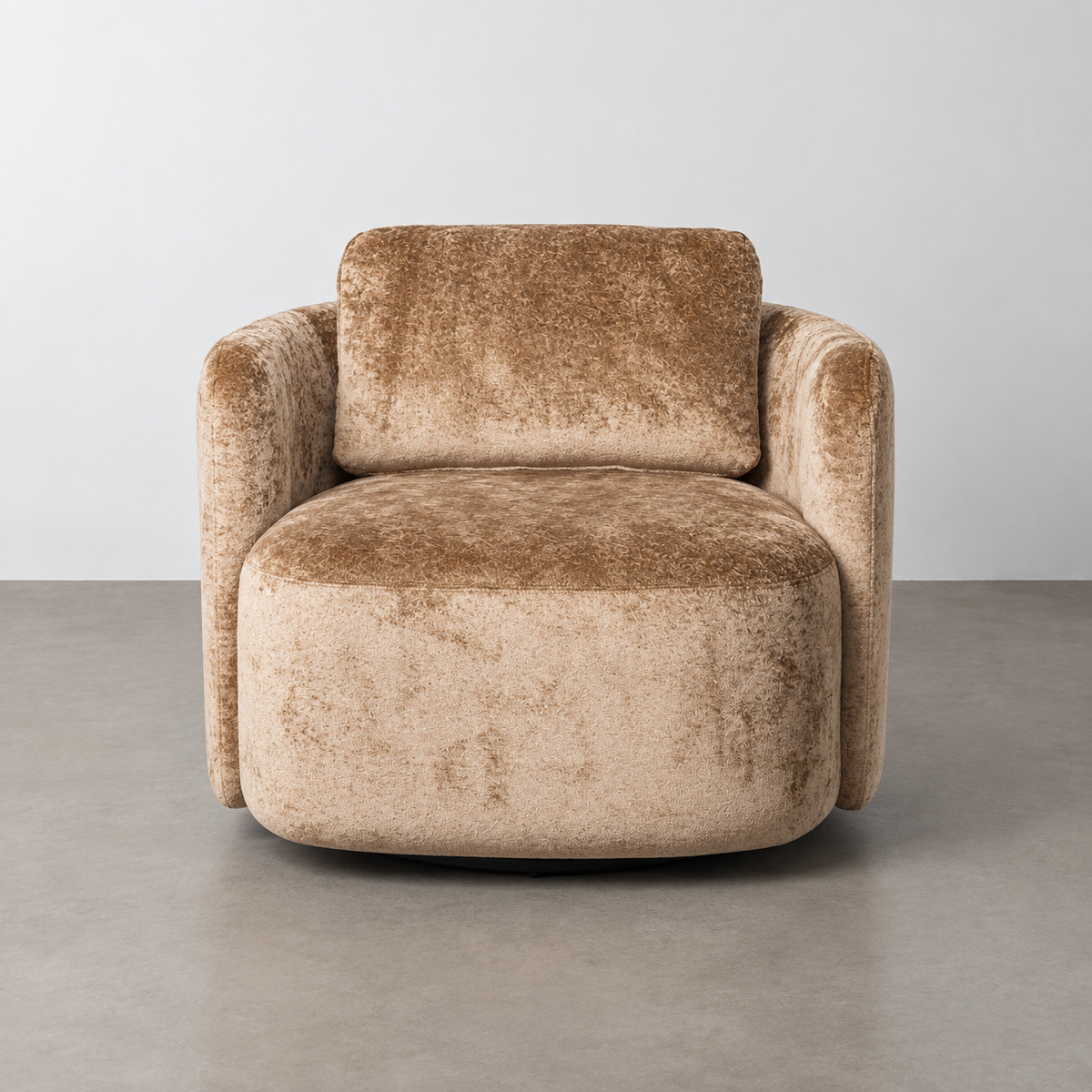 Sillón Eje beige IXIA-616327 — vista frontal