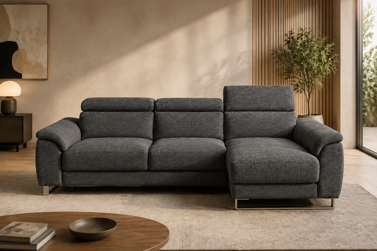 Sofá Río Edi Marengo, chaise longue derecha, vista ambiente