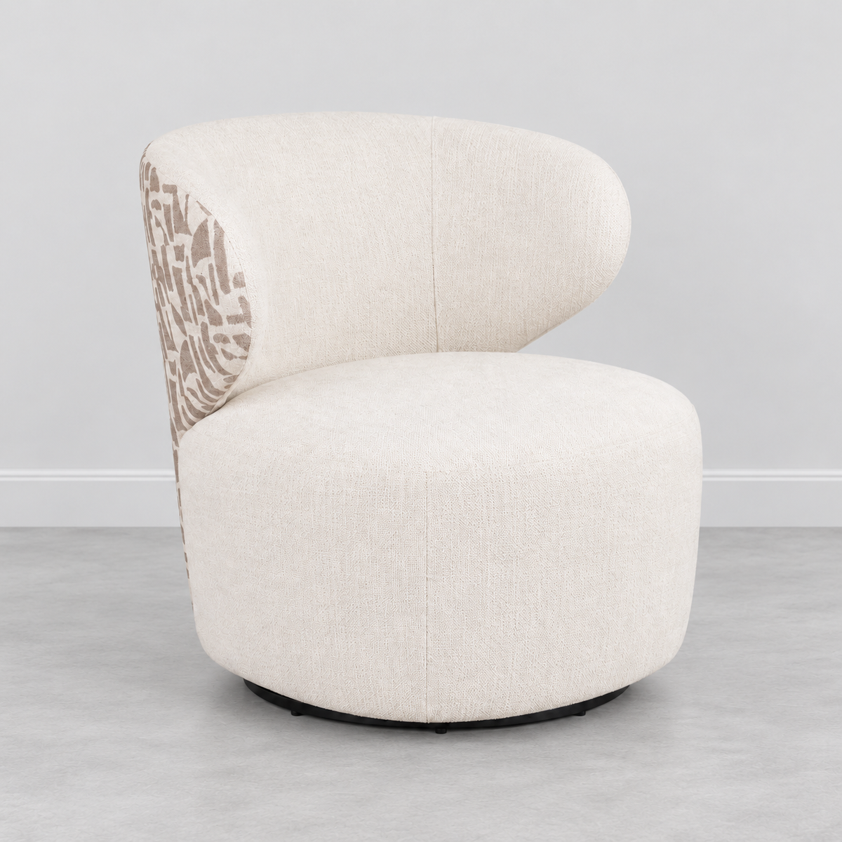 Sillón Lima crema-beige IXIA-616827 — frontal