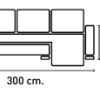 Sofá 3 plazas Audi