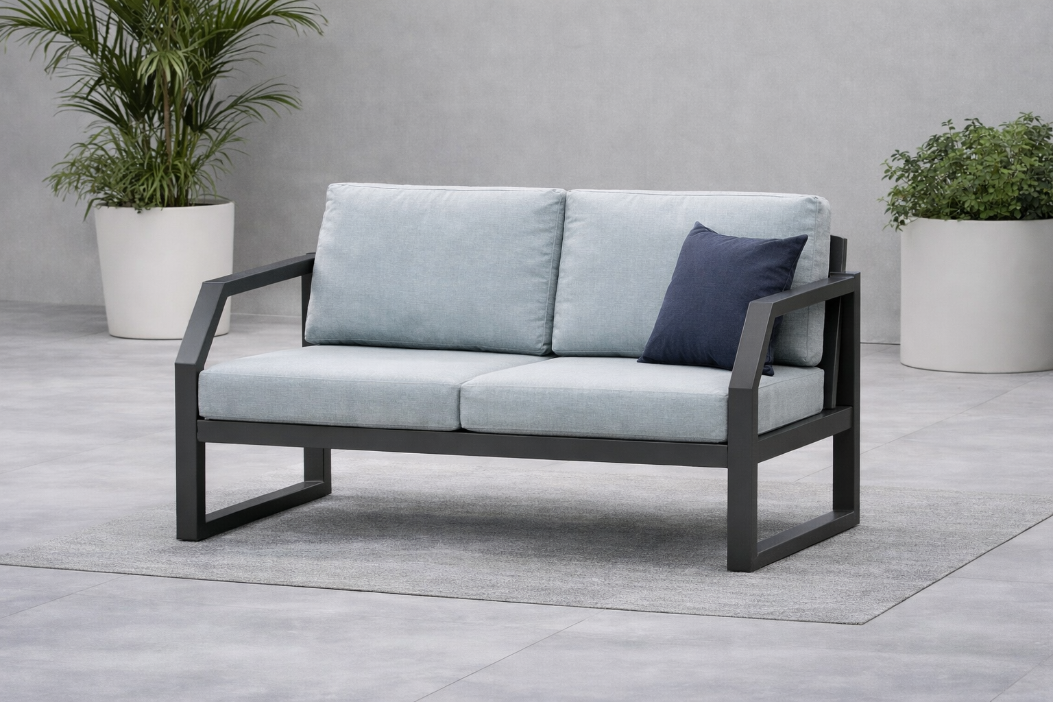 Sofa de jardin 2 plazas BELLAGIO
