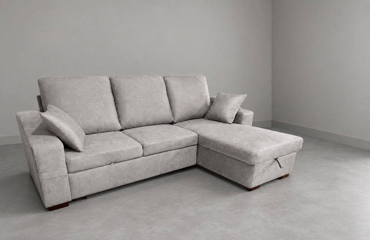 Chaise longue Corea Cemento - ambiente