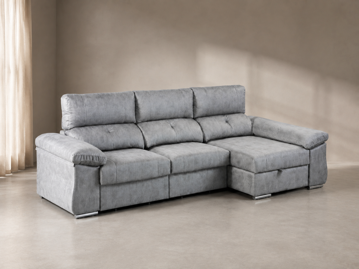 Sofá Chaise Longue Cupra — vista 3/4