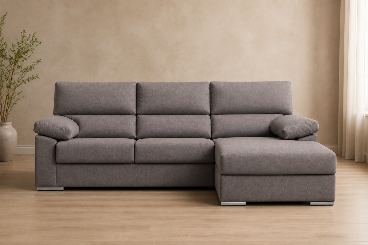 Chaise longue Ruben - vista frontal