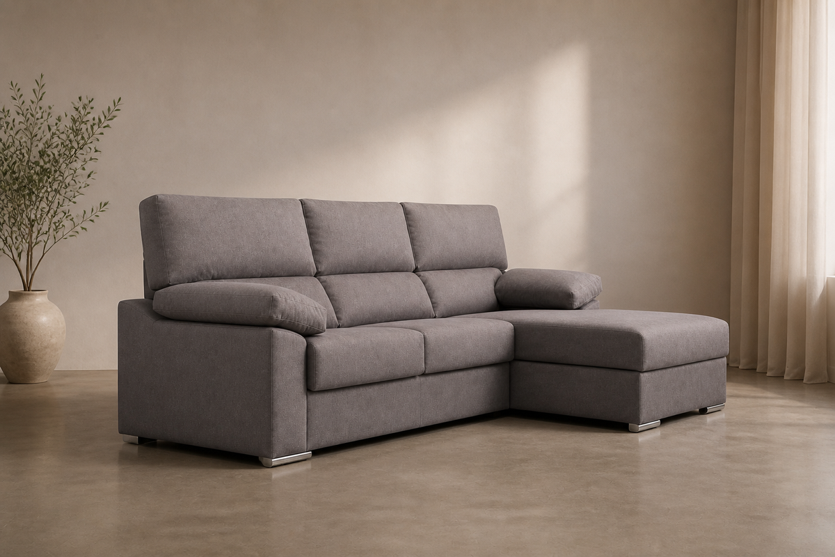 Chaise longue Ruben - vista lateral