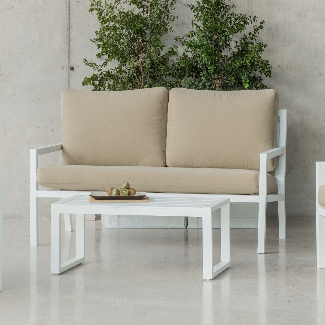 Mesa de centro exterior 90 cm