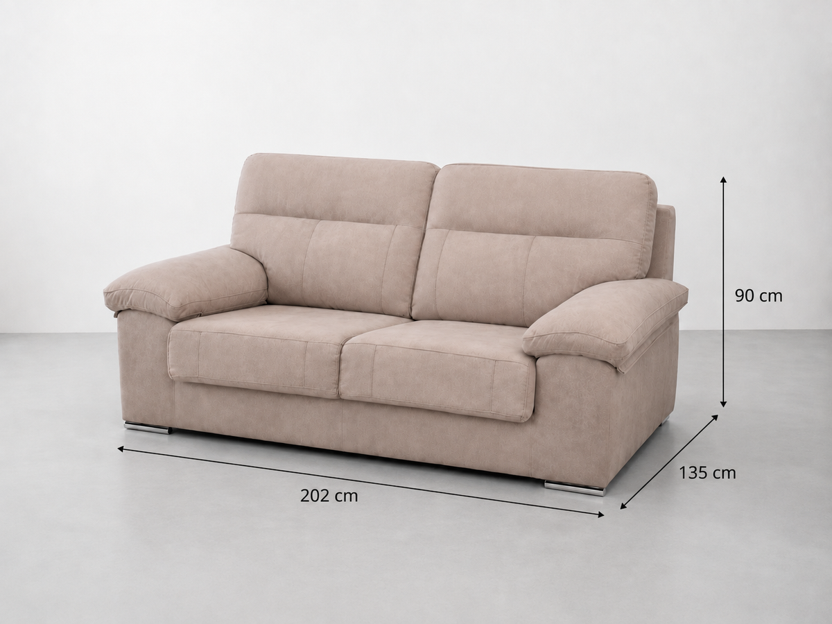 Guía de medidas de Chaise longue Duero
