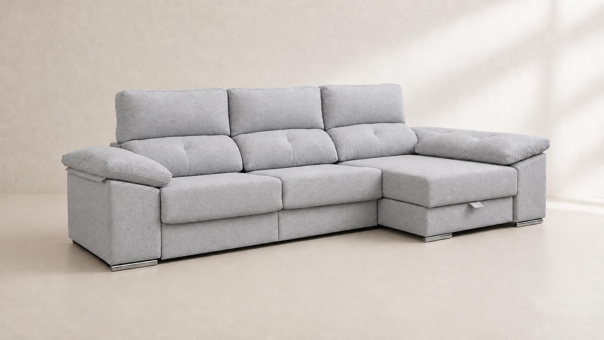 Chaise longue Golf — vista 3/4 derecha — Cairo Perla