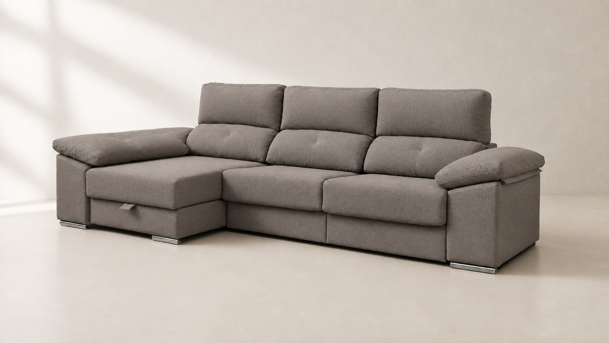 Chaise longue Golf — vista 3/4 izquierda — Magnol Marengo