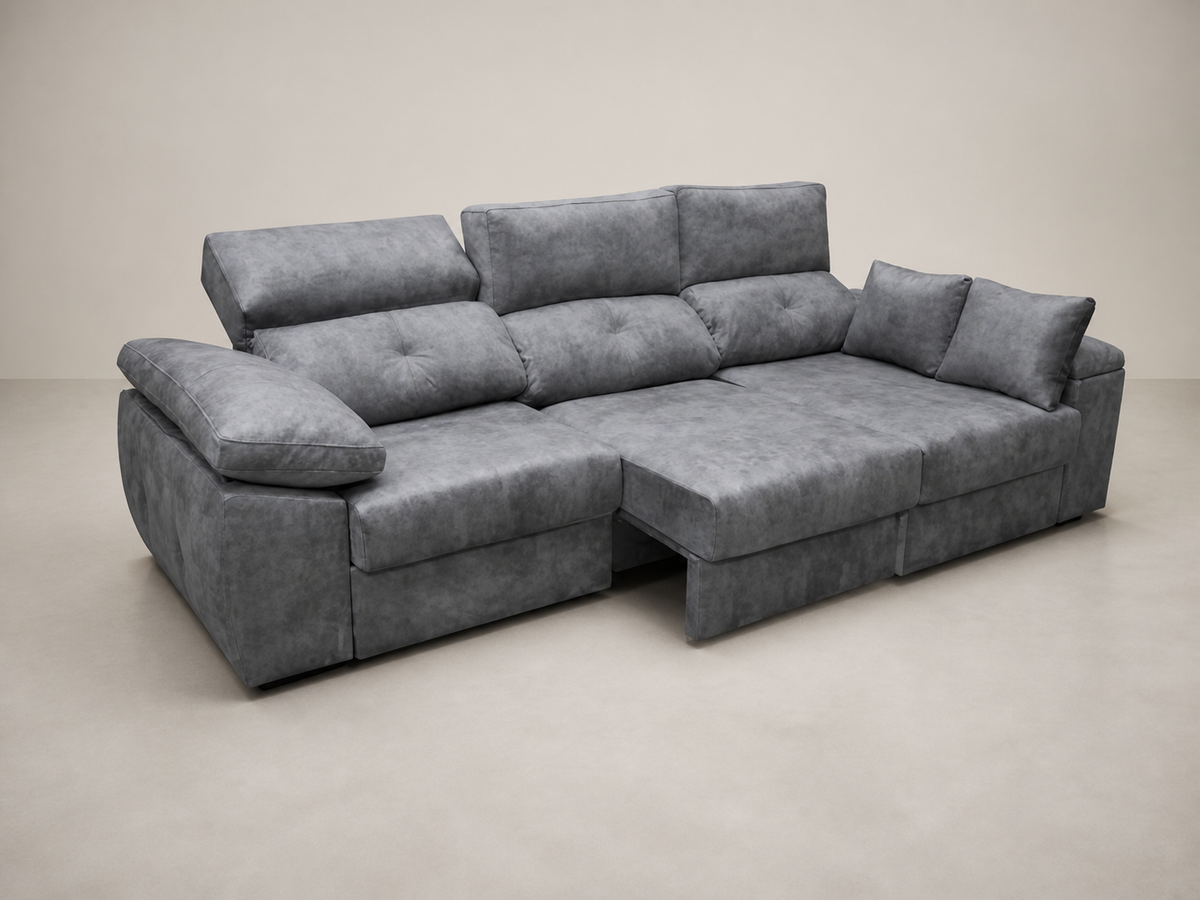 Chaise longue Gredos — vista 3/4 izquierda