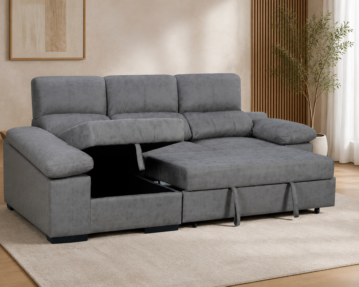 Chaise longue Huesca - configuración abierta contextual