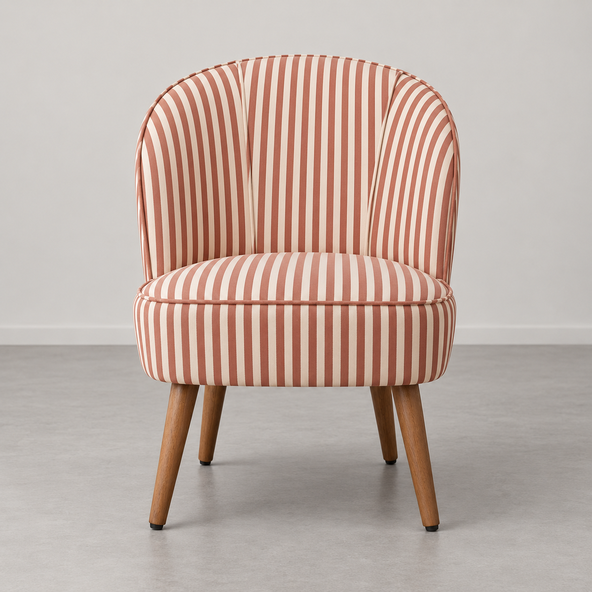 Sillón Ray terracota IXIA 614509 — vista frontal