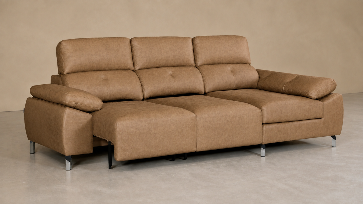 Chaise longue Lancia — vista 3/4 izquierda — Magnol-Camel
