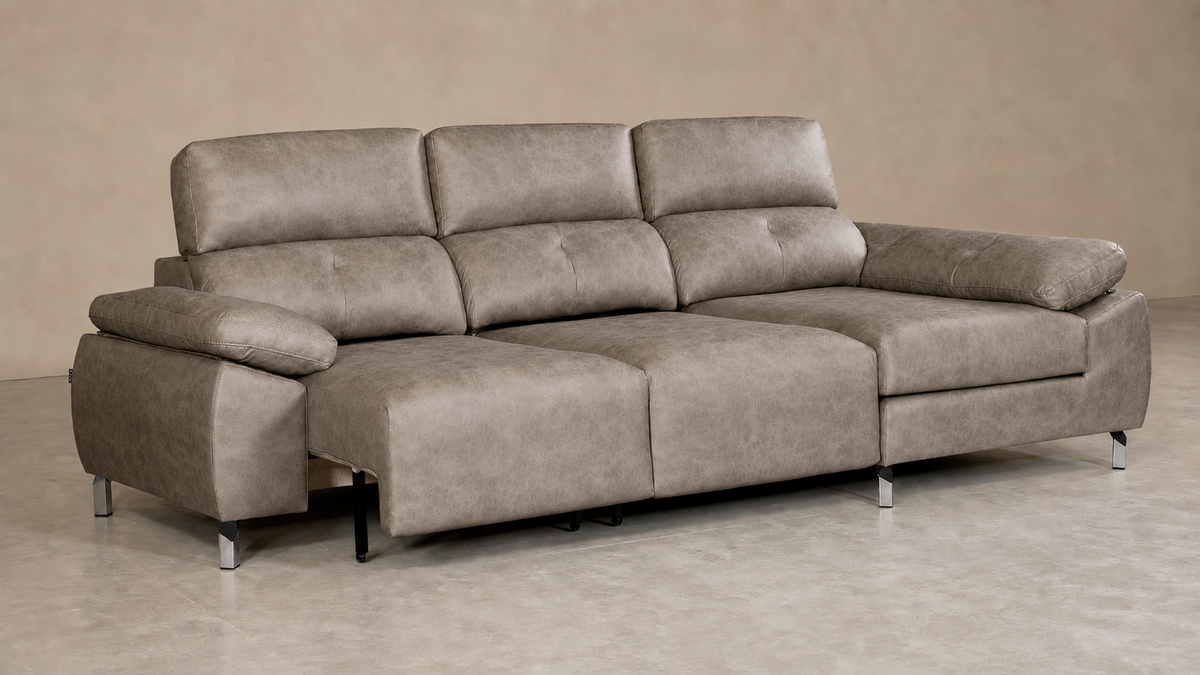 Chaise longue Lancia — vista 3/4 derecha — Epi-Piedra
