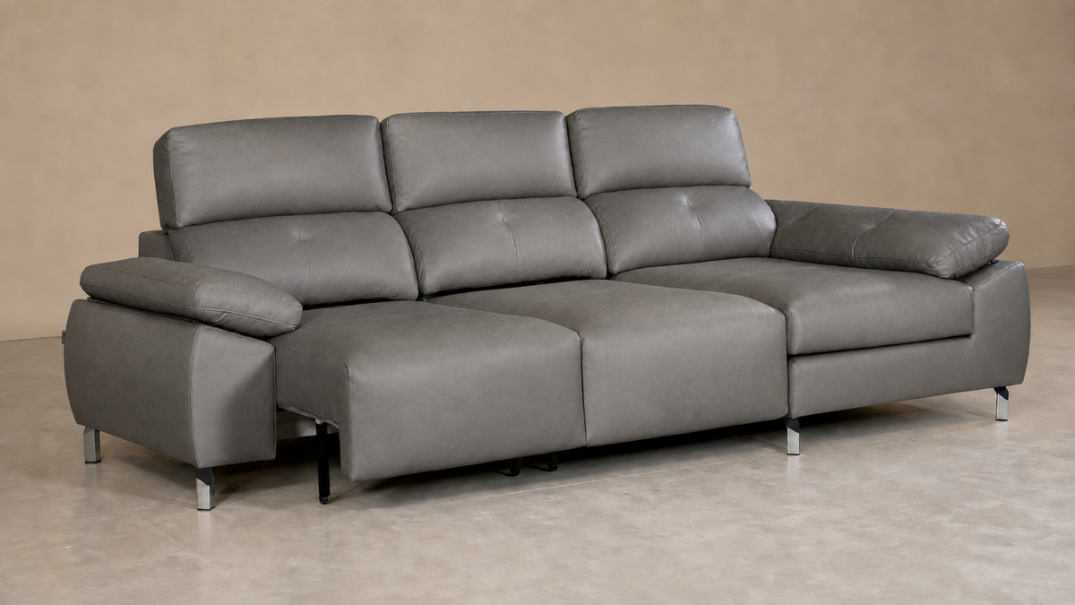 Chaise longue Lancia — vista 3/4 derecha — Epi-Plomo