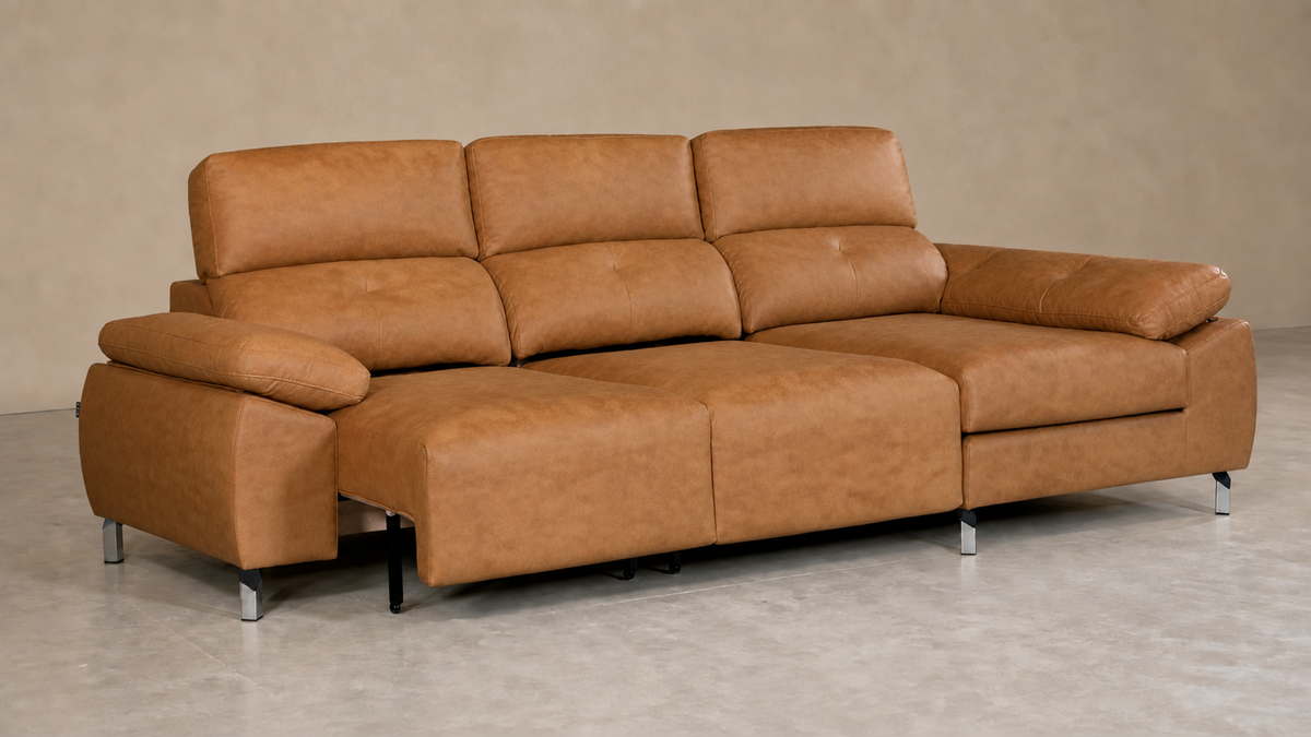 Chaise longue Lancia — vista 3/4 derecha — Magnol-Camel