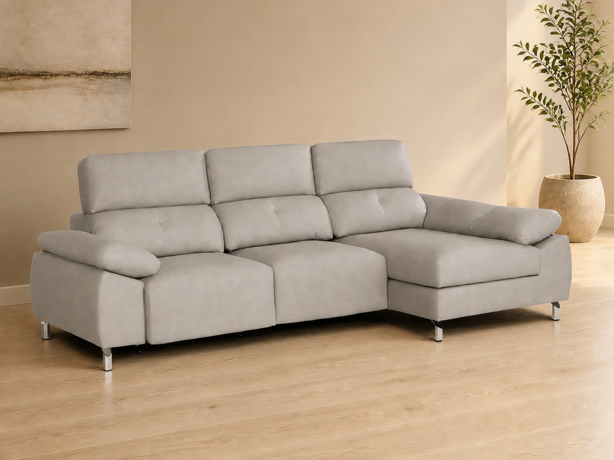 Sofá Chaise Longue Lancia der-cemento