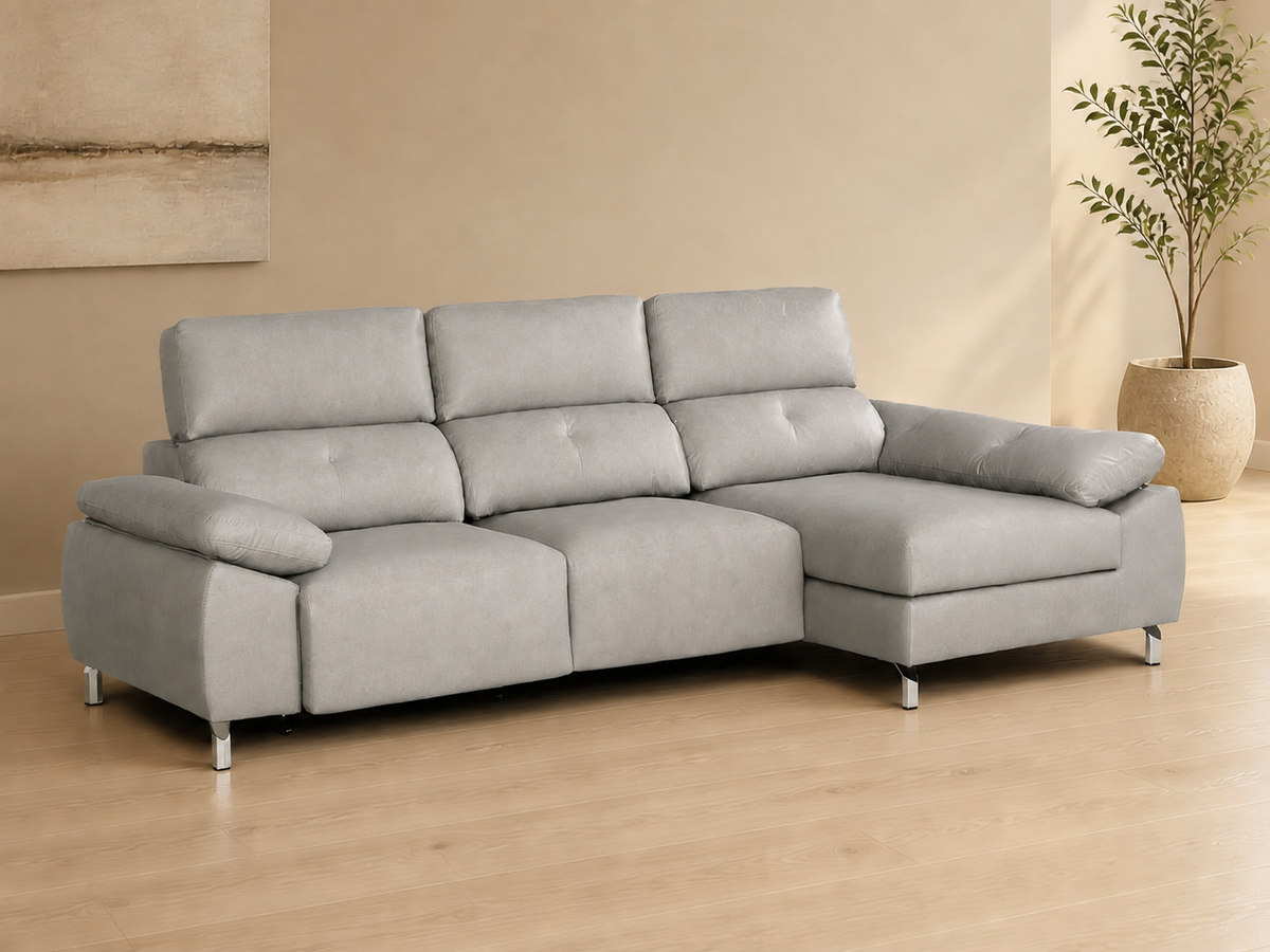 Sofá Chaise Longue Lancia der-plata