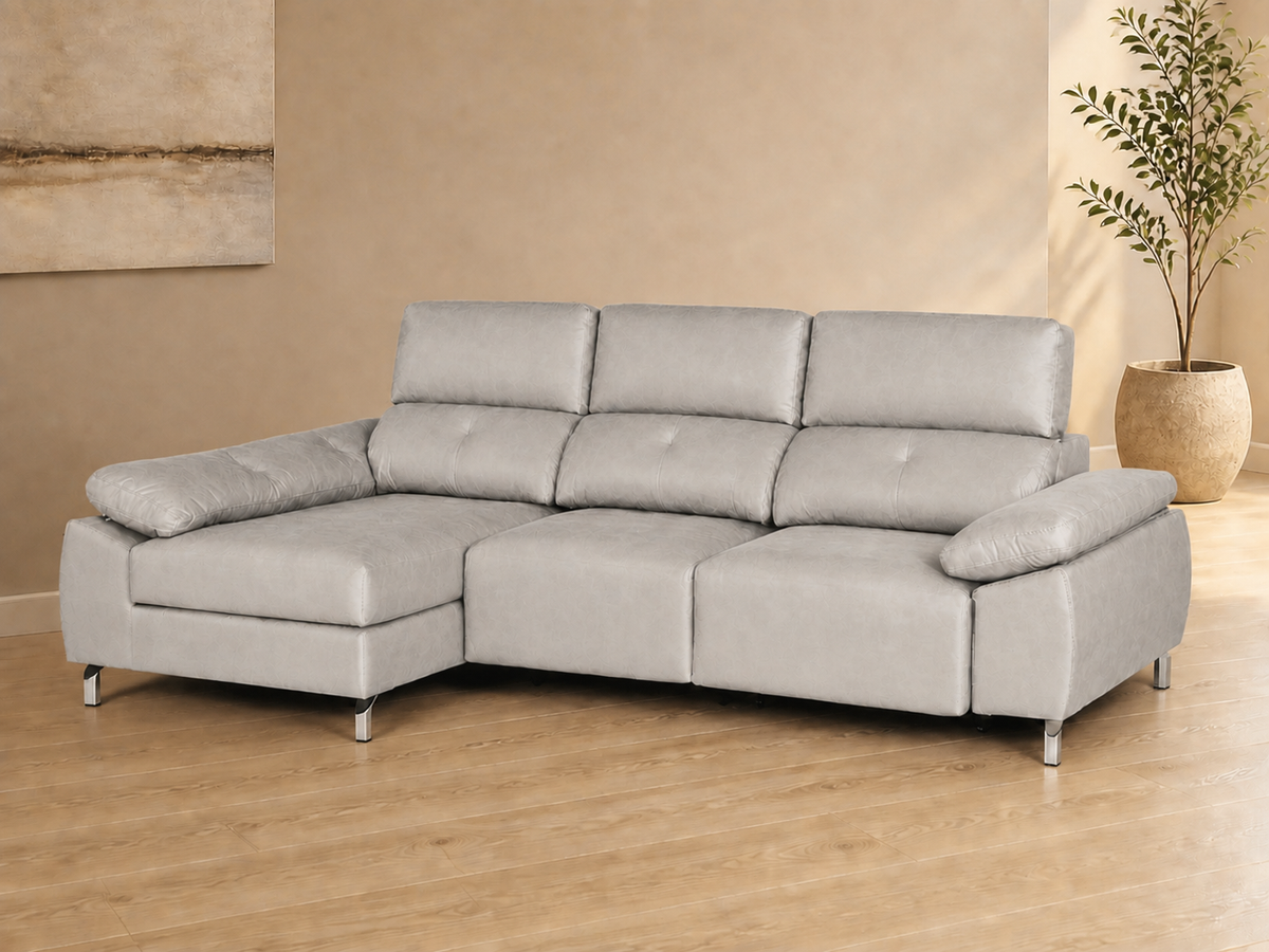 Sofá Chaise Longue Lancia izq-plata