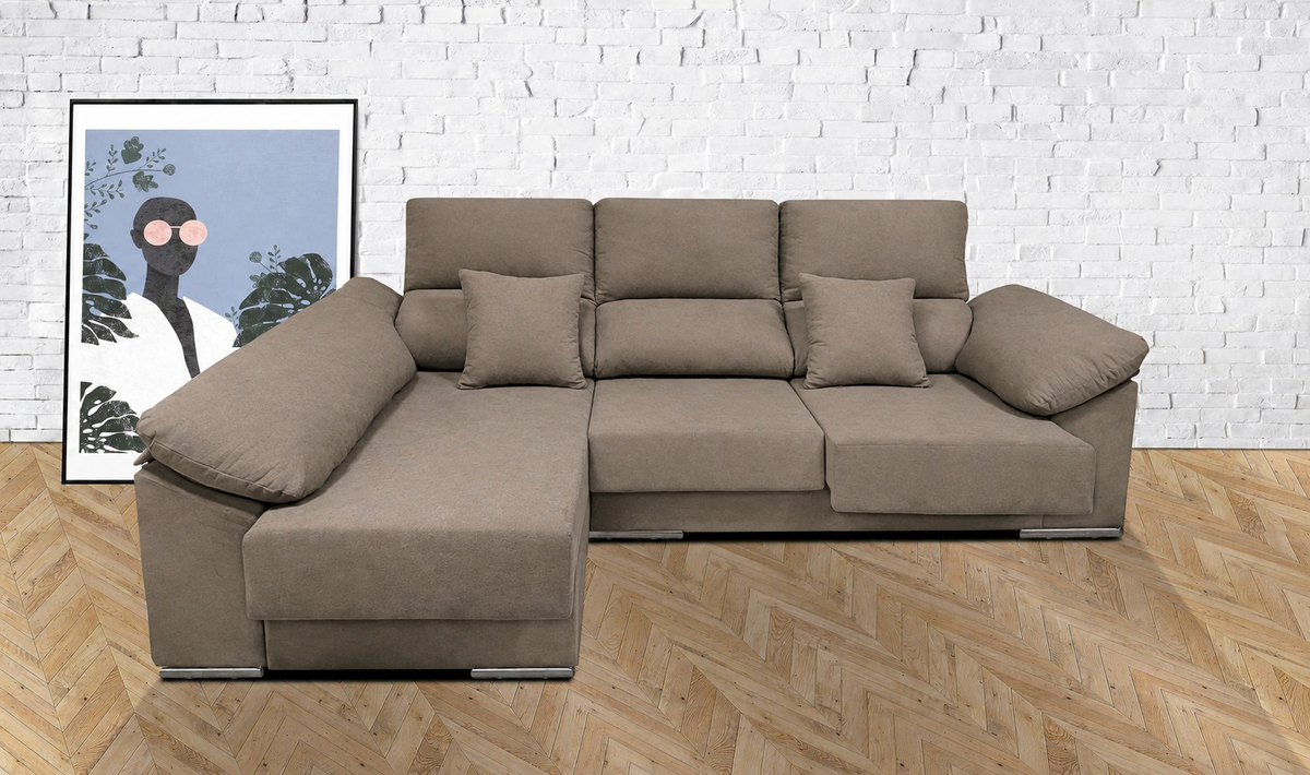 Sofá chaise longue Matias Edi Marengo - izquierda