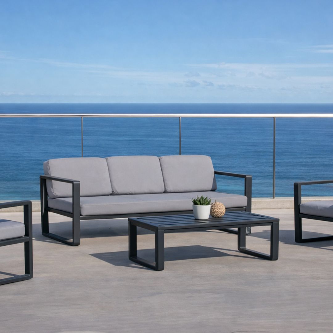 Mesa de centro exterior SAIPROS 120 cm