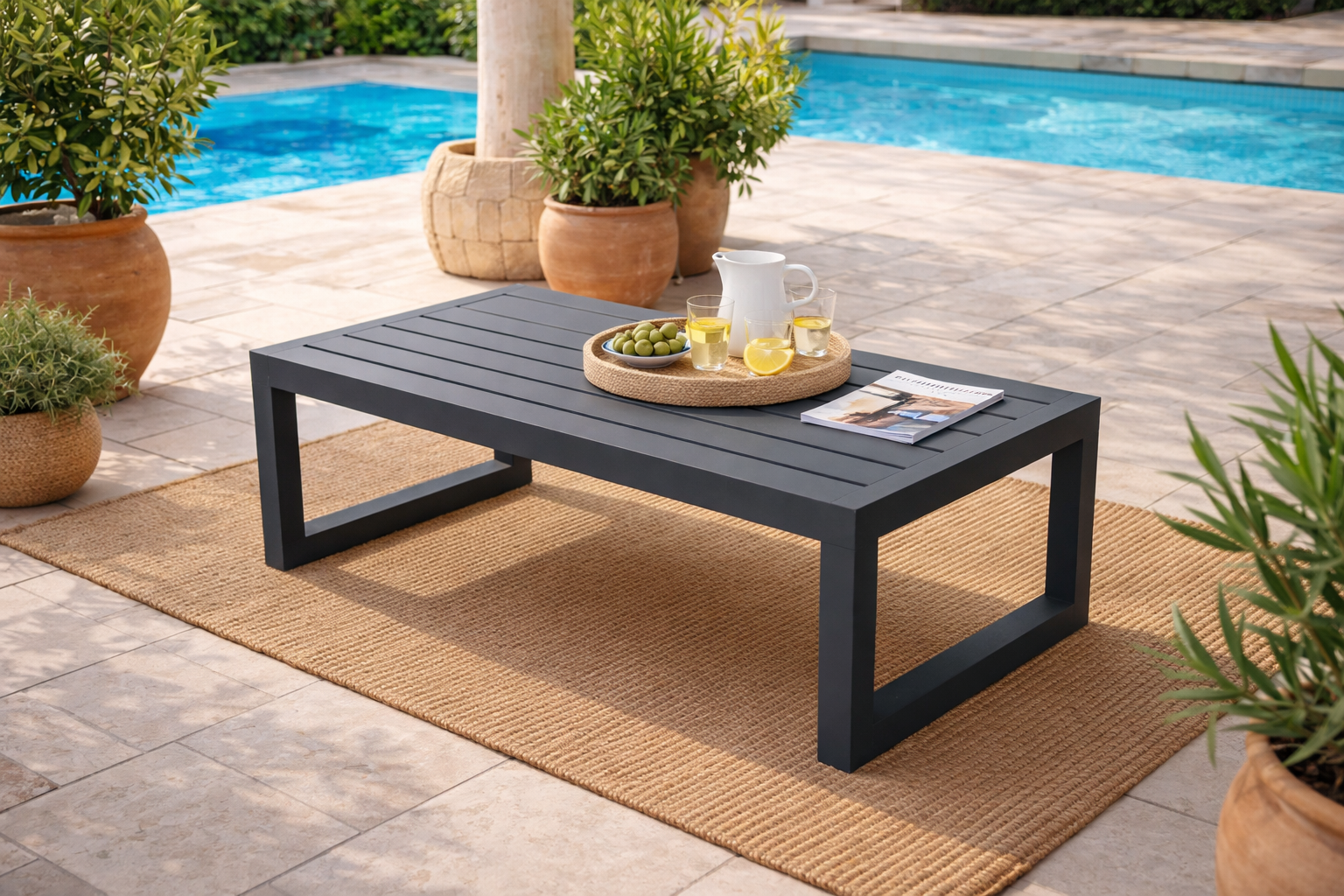 Mesa de centro exterior UNIVERSAL 120 cm