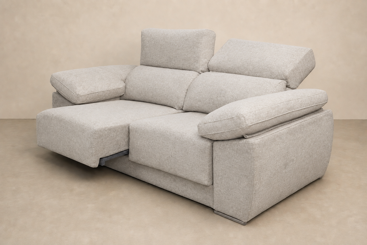 Chaise longue Montblanc — vista 3/4 — Cairo-Perla