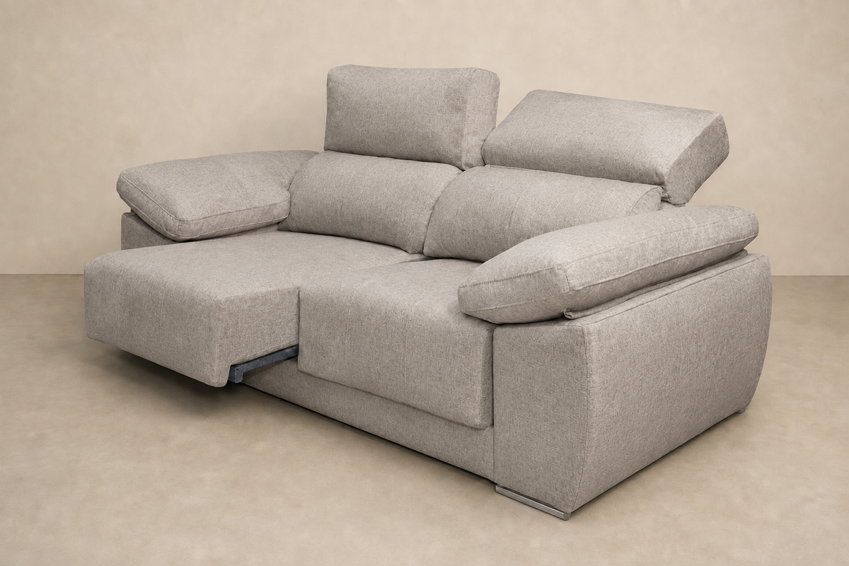 Chaise longue Montblanc — vista 3/4 — Edi-Piedra
