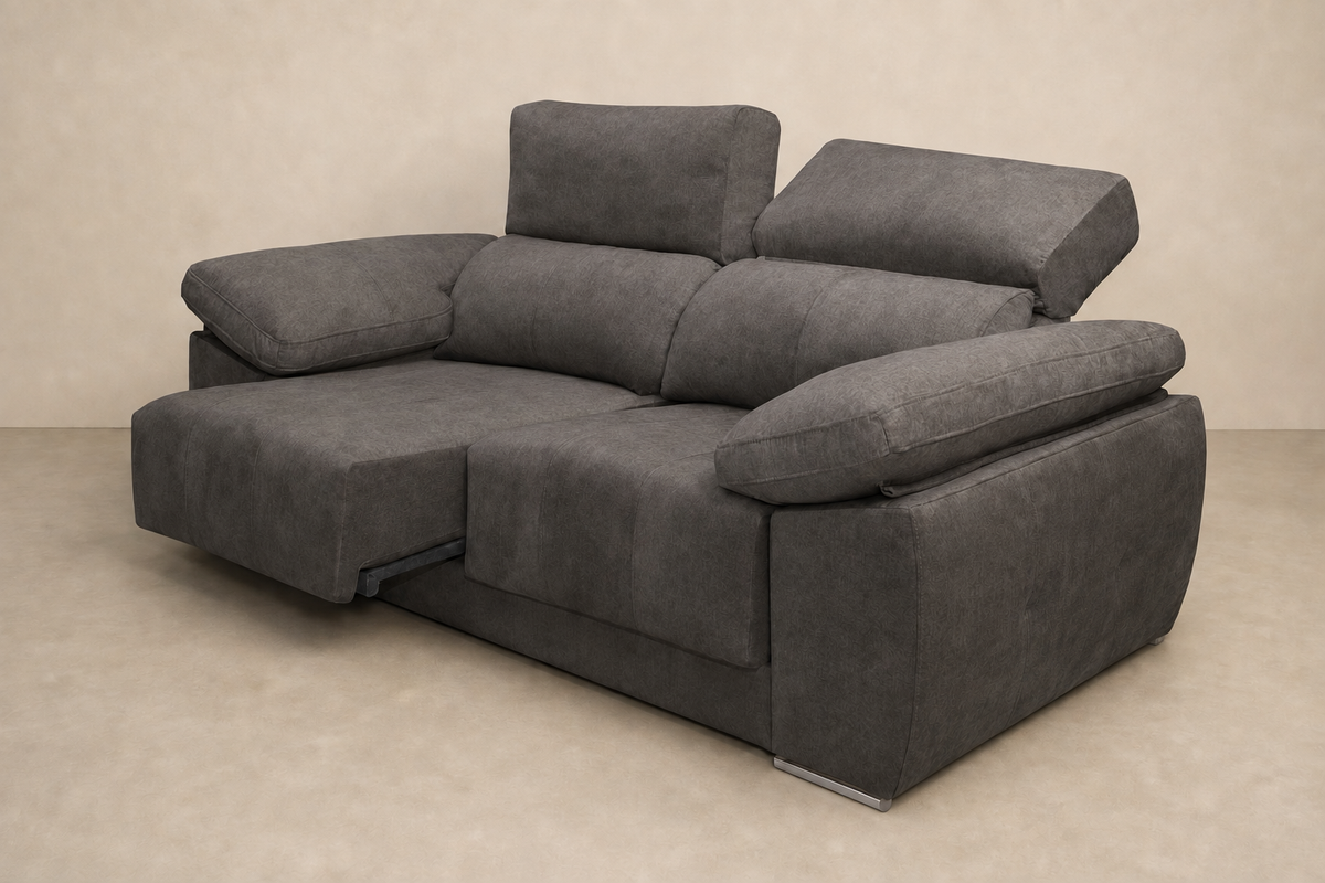 Chaise longue Montblanc — vista 3/4 — Edi-Plomo