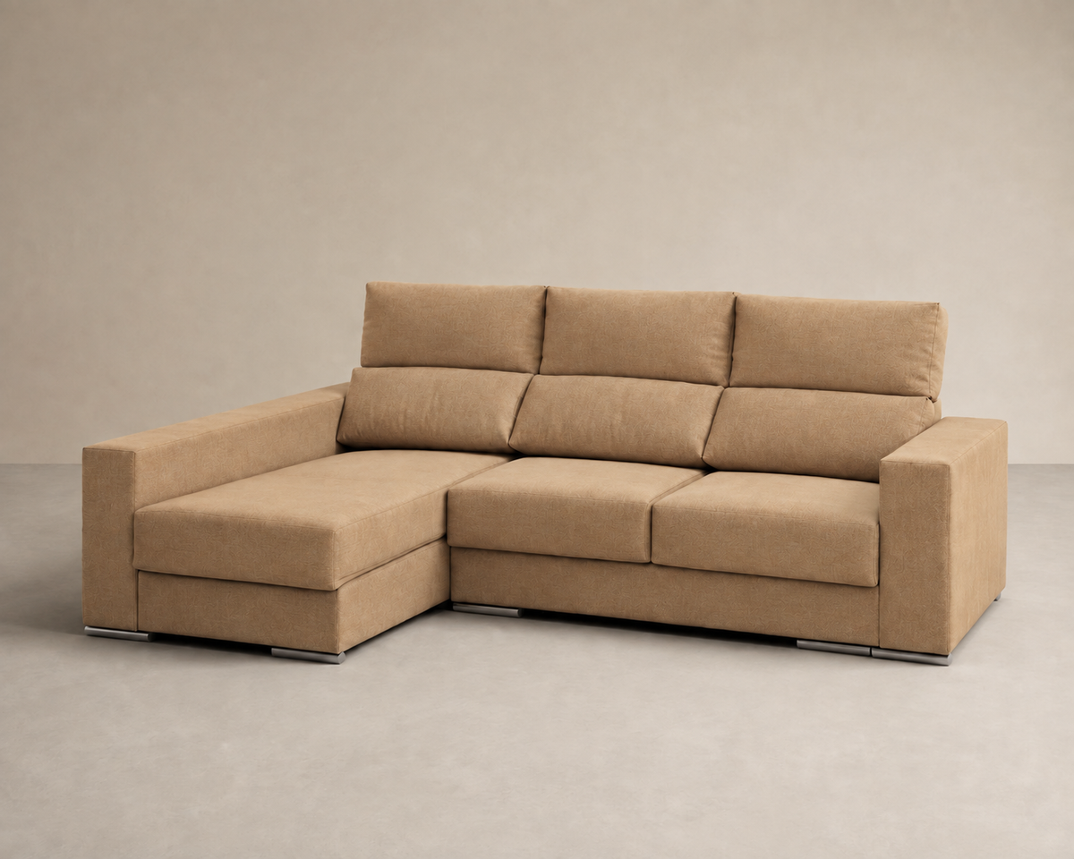 Chaise longue Morena — vista 3/4 izquierda — Edi Camel
