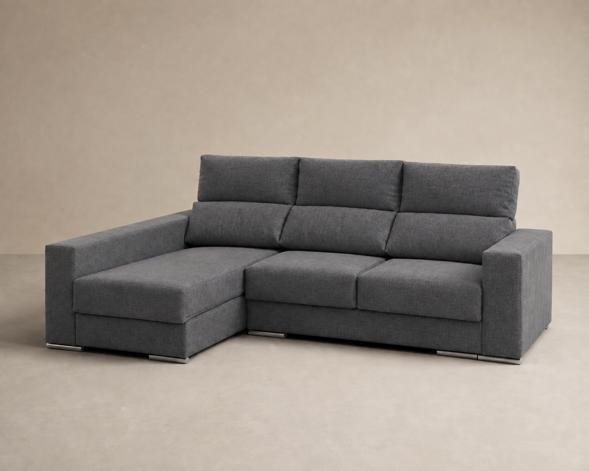 Chaise longue Morena — vista 3/4 izquierda — Edi Marengo