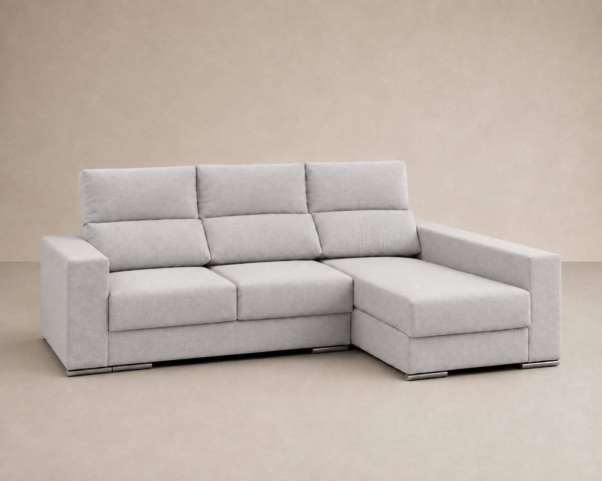 Chaise longue Morena — vista 3/4 derecha — Cairo Perla