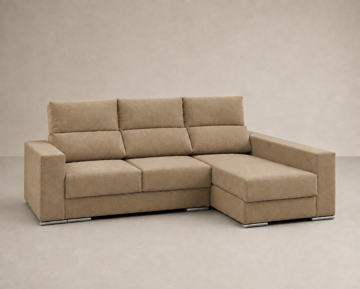 Chaise longue Morena — vista 3/4 derecha — Edi Camel