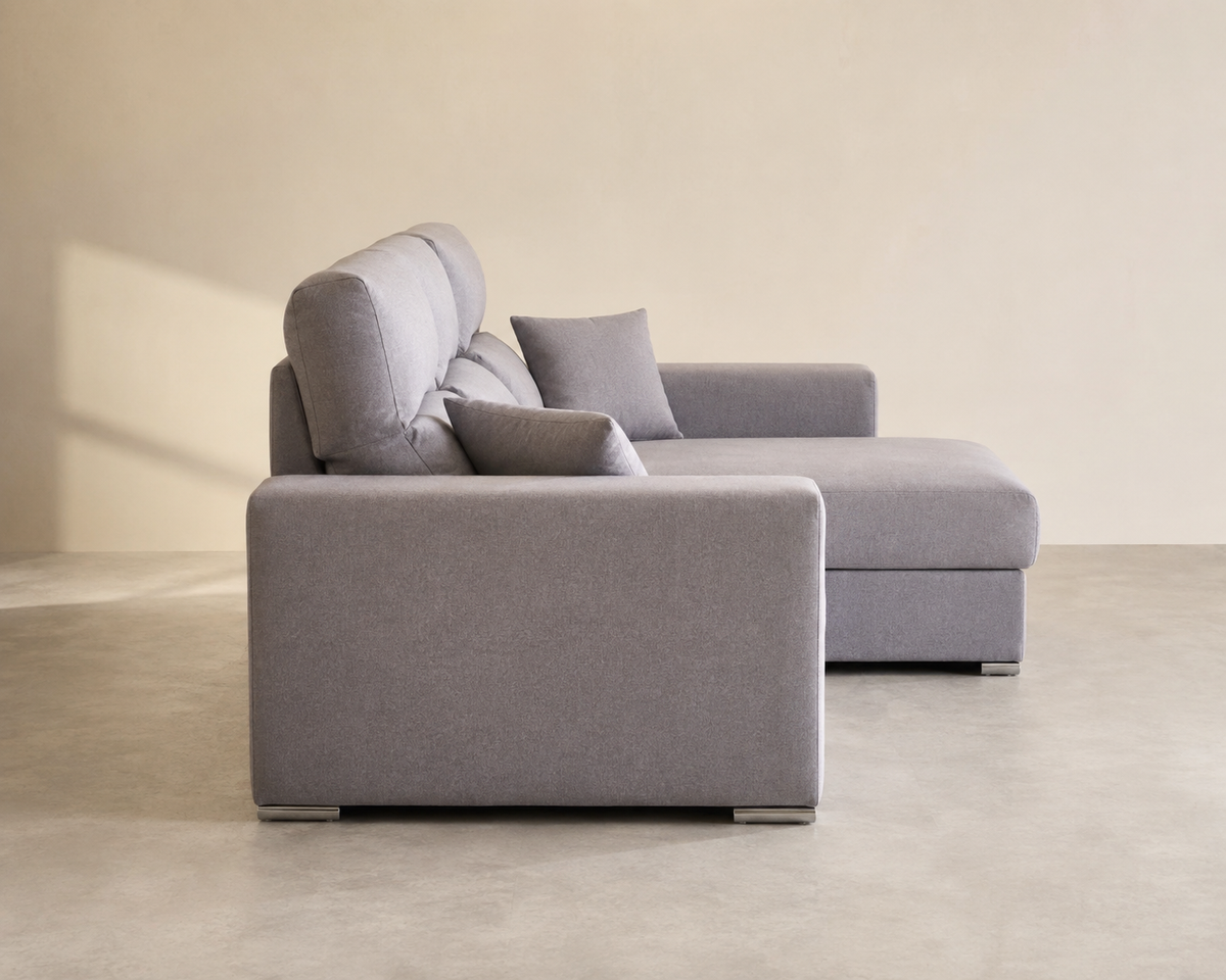 Chaise longue Morena - vista lateral