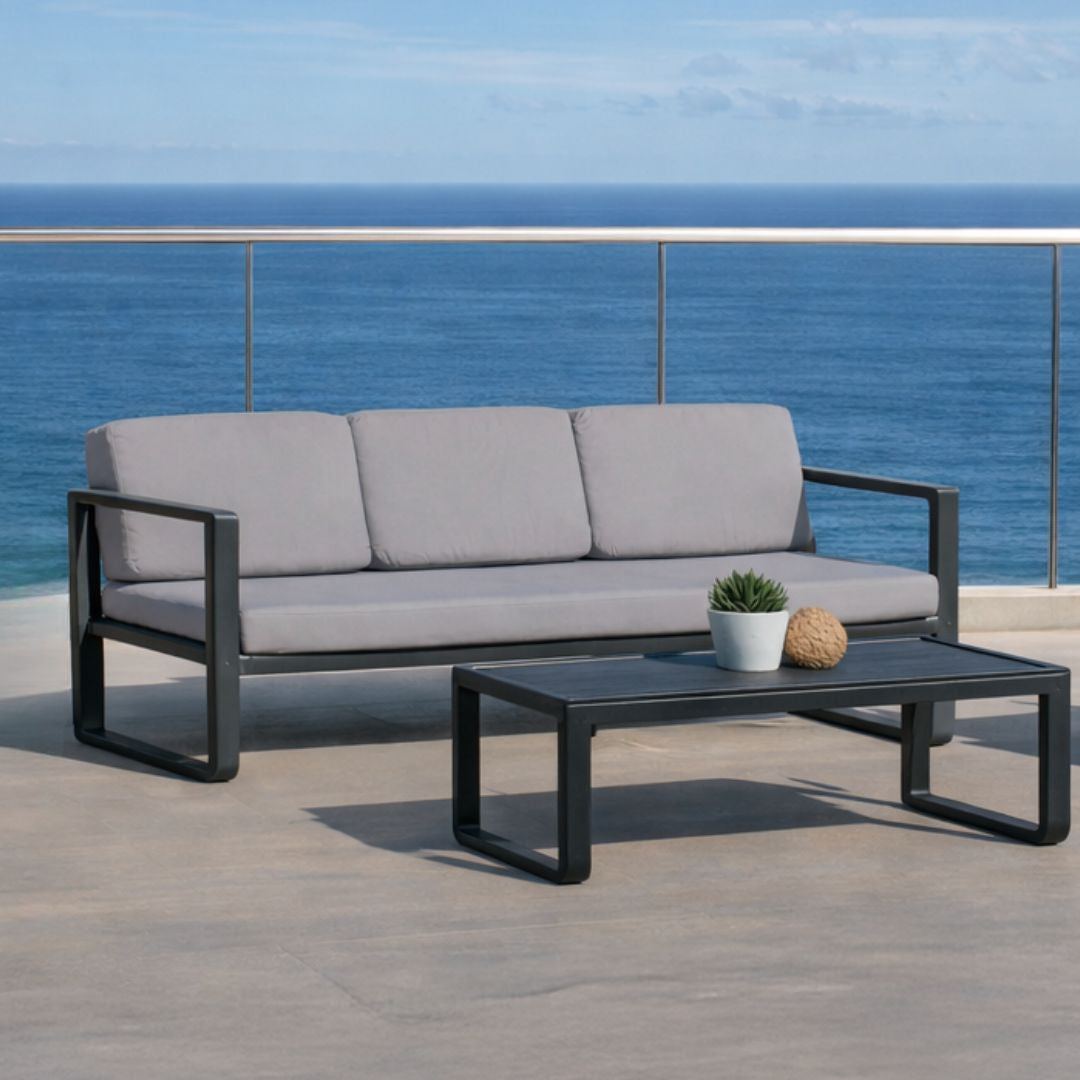 Sofa de jardin 3 plazas ODIN