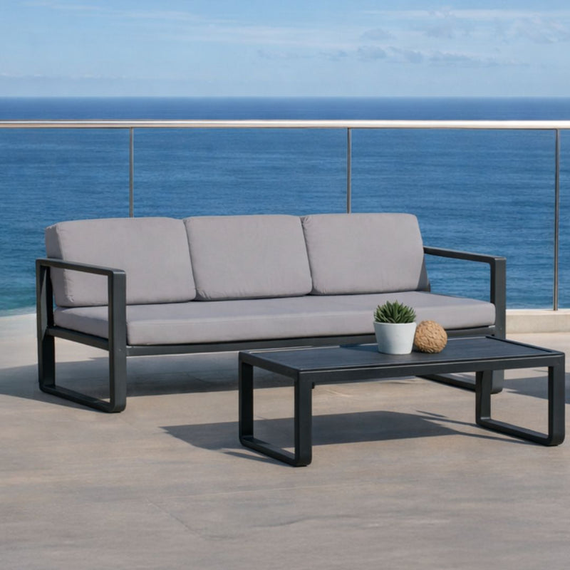 Sofa de jardin 3 plazas ODIN