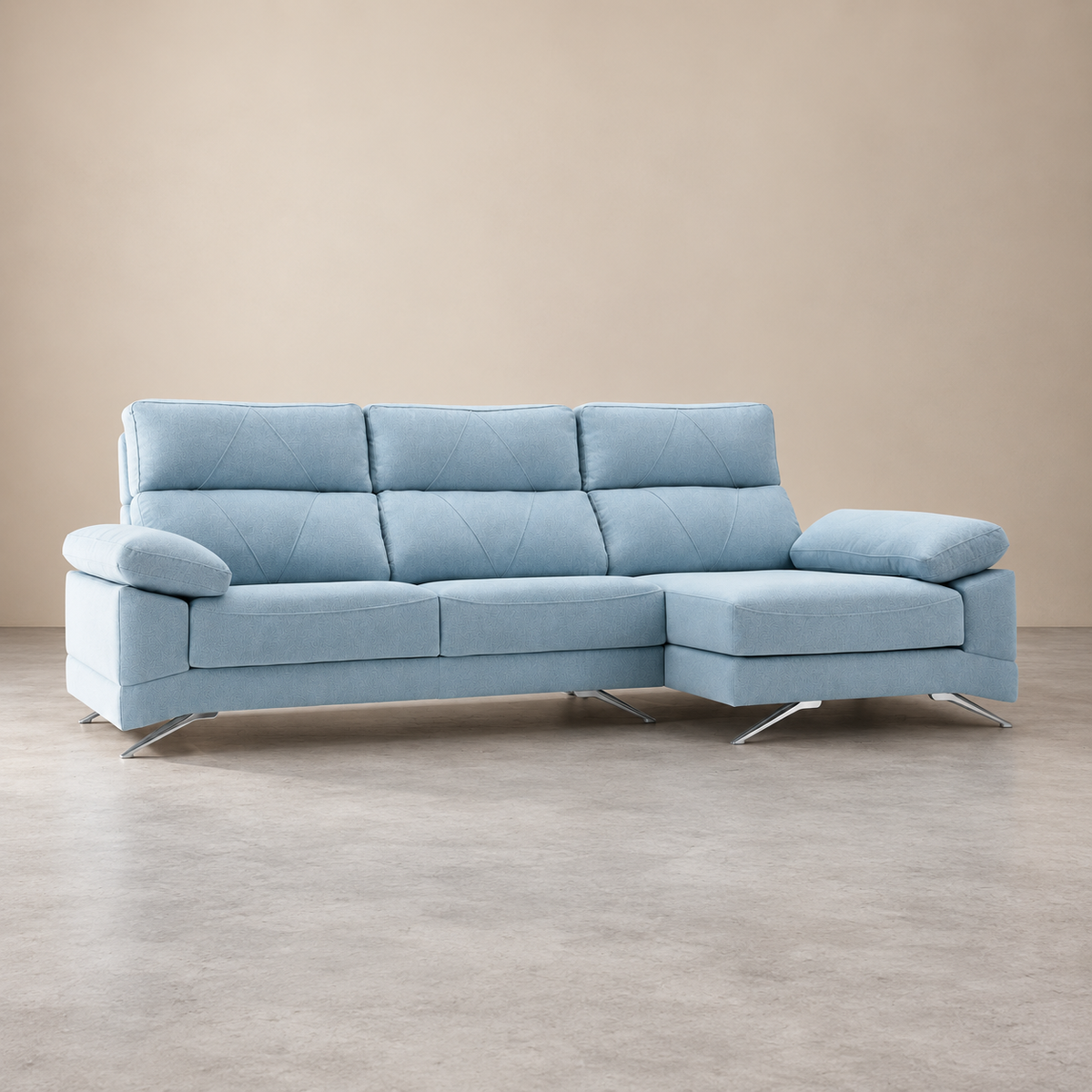 Chaise longue Robert - vista tres cuartos