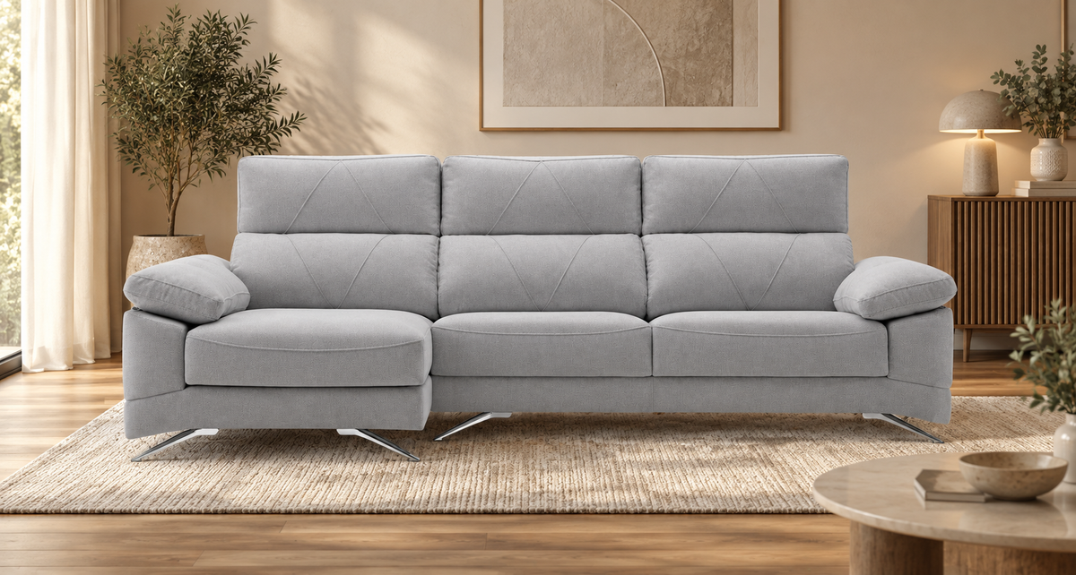 Sofá Chaise Longue Robert - robert left perla