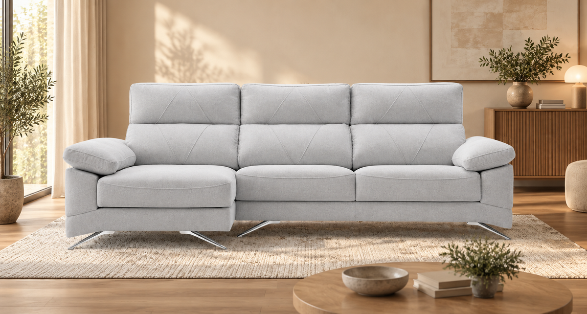 Sofá Chaise Longue Robert - robert left plata
