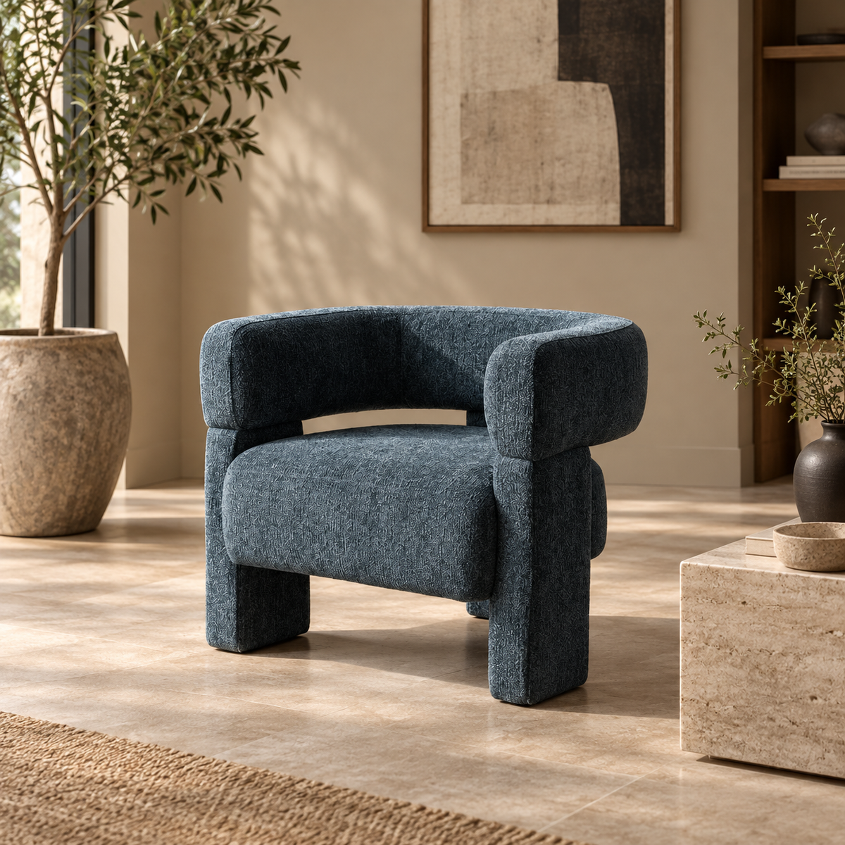 Sillón azul - ambiente