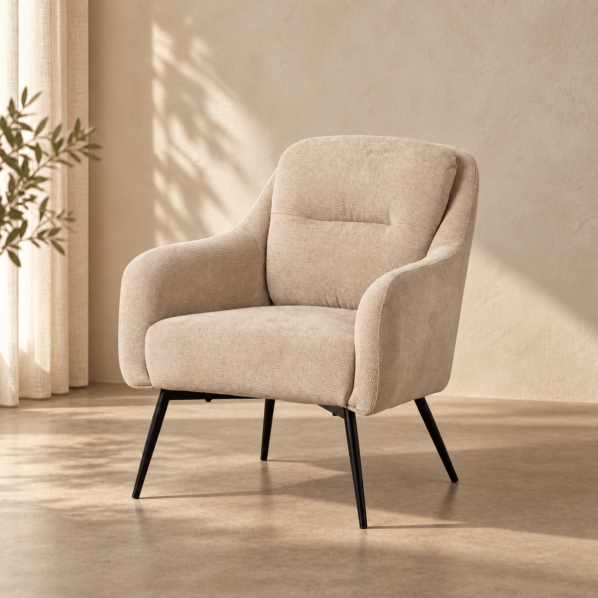 Sillón beige ambiente 612549