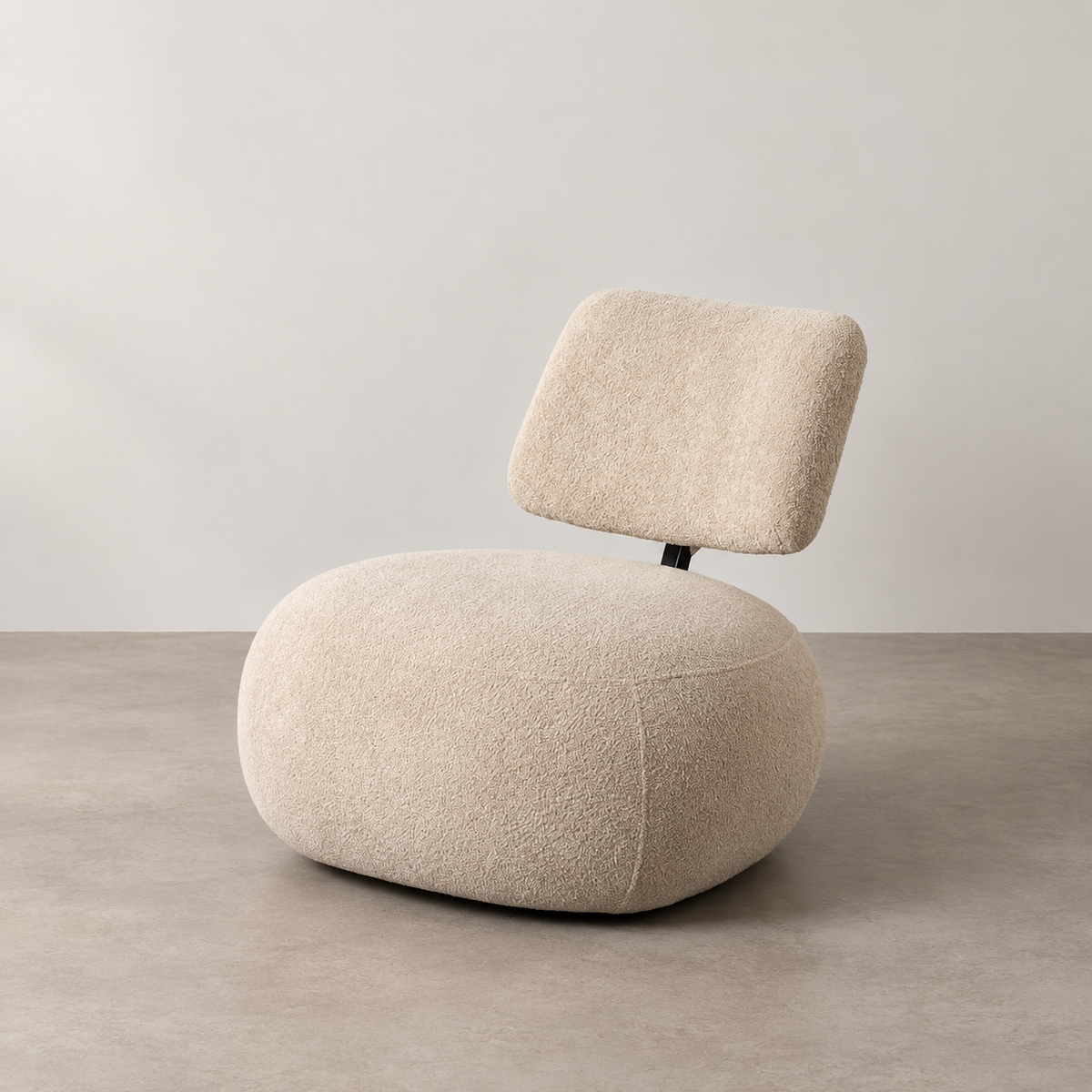 SILLÓN BEIGE TEJIDO SALÓN 67 X 73 X 67 CM