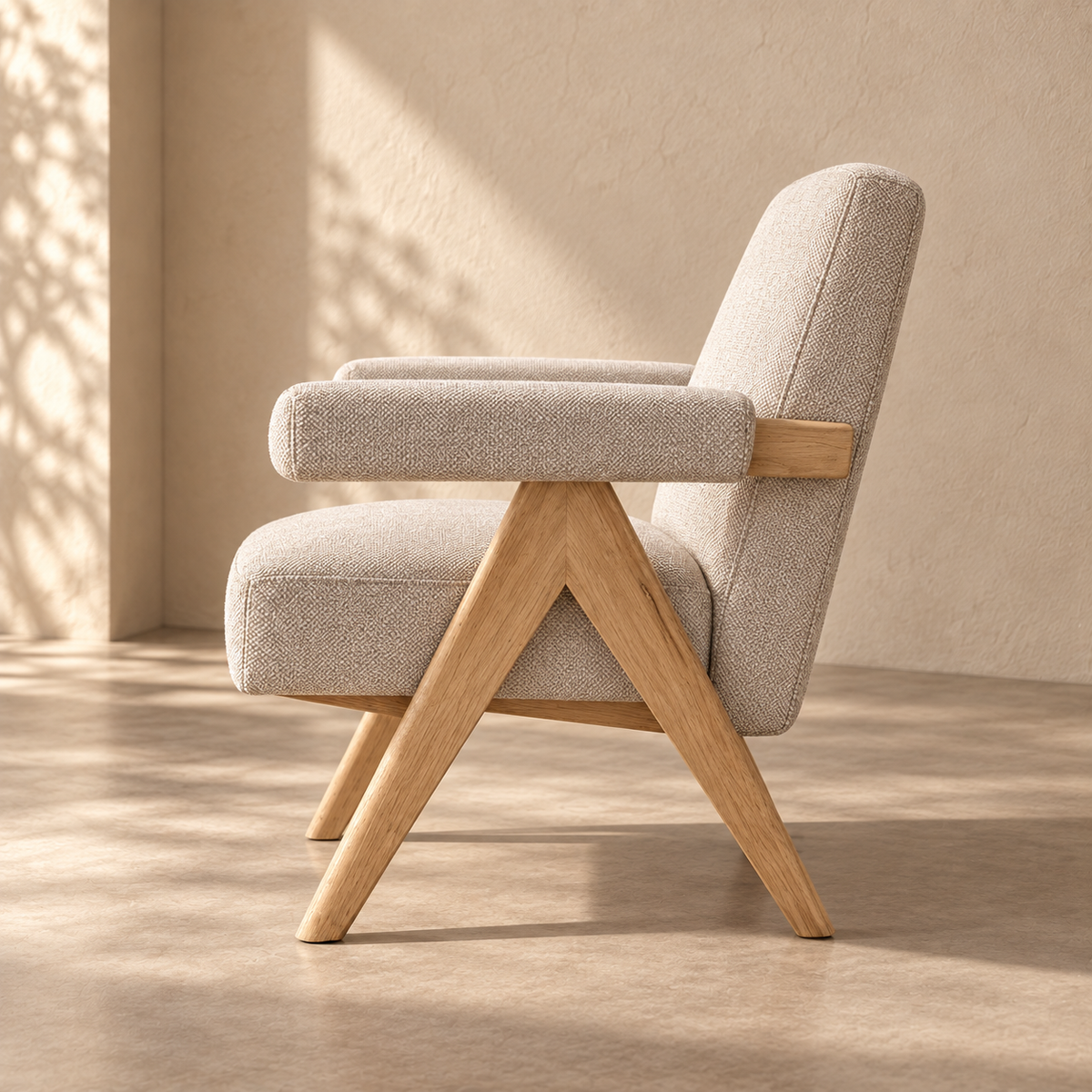 Sillón beige lateral 616422