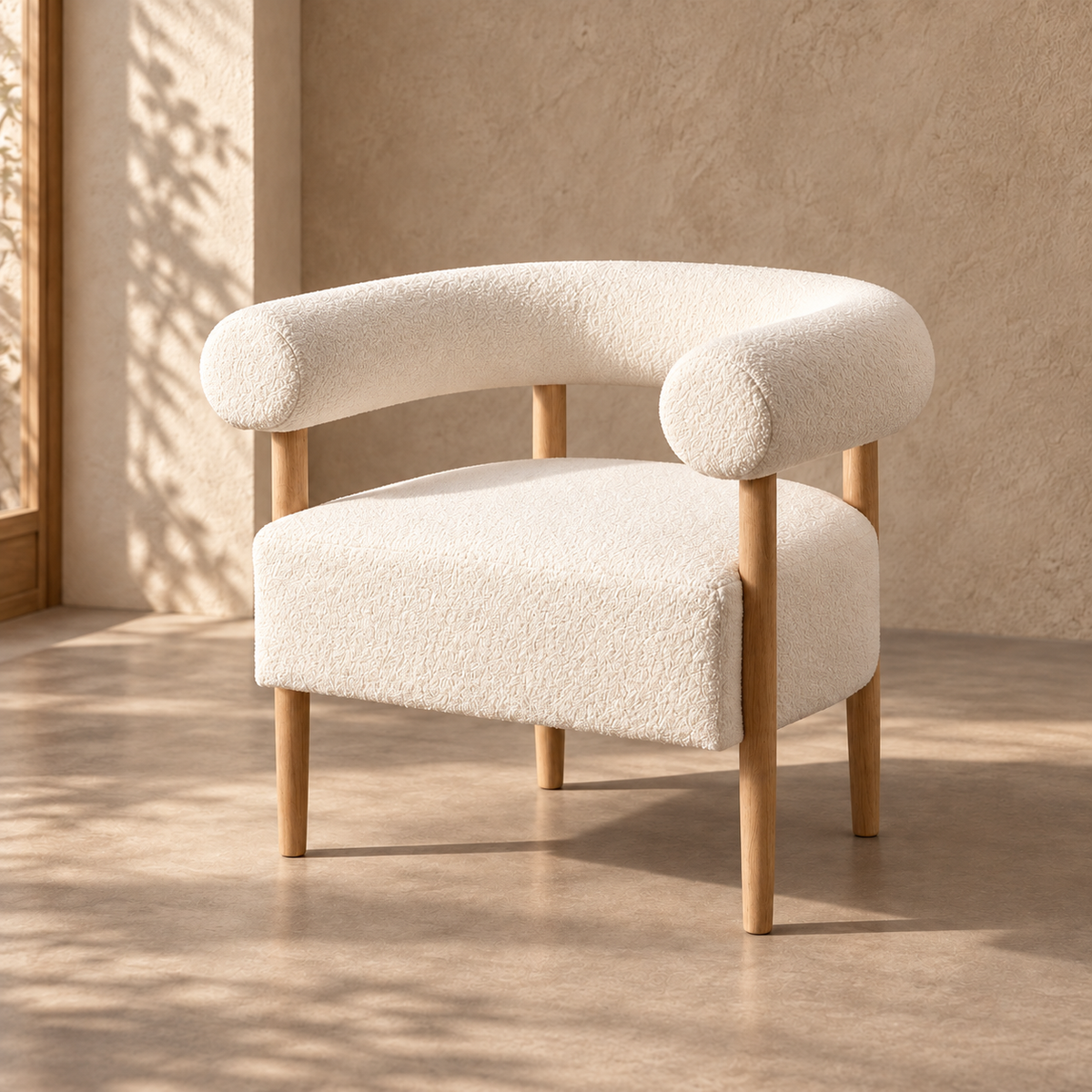 Sillón boucle 3/4 615247